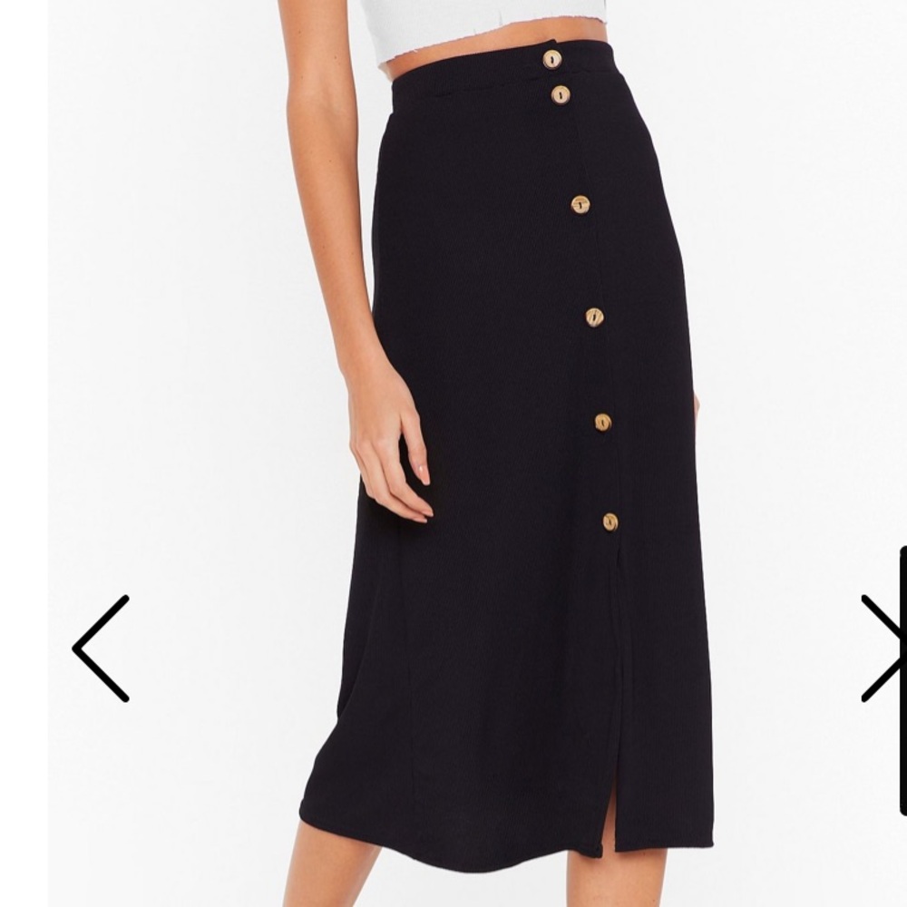 NASTY GAL midi skirt NWT